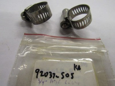 92037-505 NOS Kawasaki Hose Clamp Jet Ski JS400 JS440 SOLD AS 2