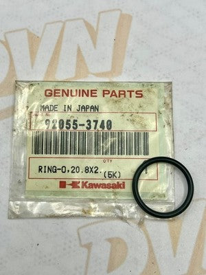 OEM Kawasaki 92055-3740 O-Ring 20.8x2.4 NOS