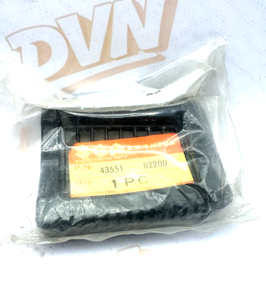 NOS Suzuki #43551-02200 Front Foot Rest Peg Rubber