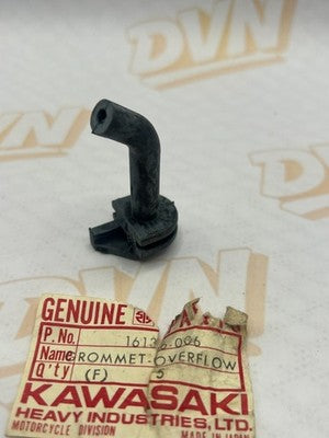 Kawasaki NOS NEW 16136-006 Overflow Pipe Grommet F9 350
