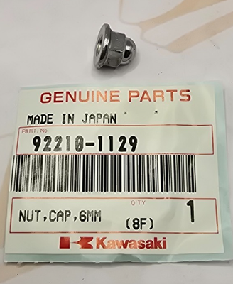 NEW Genuine Kawasaki OEM Nut Cap 92210-1129
