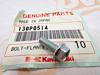 New OEM Kawasaki 130P0514 Flanged Bolt NOS 130p0514