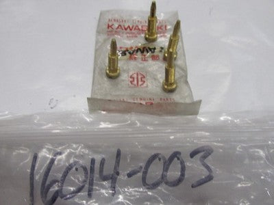 Kawasaki NOS  16014-003 Pilot Air Adj Screw A1 A7 F3 A1SS A7SS Avenger SOLD AS 4