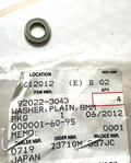 NOS OEM Kawasaki Plain Washer 8MM 1983-1992 JS550 JS440 92022-3043
