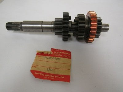 Suzuki countershaft assembly GT185 TS185  nos  1971-1977  24120-36100