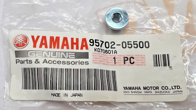 Yamaha NUT, FLANGE 95702-05500-00 OEM NEW