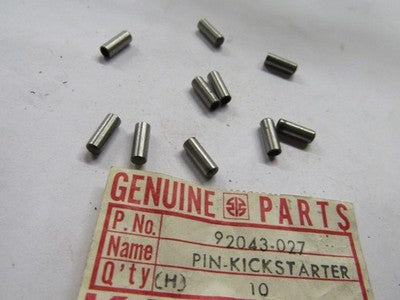 NEW NOS OEM Kawasaki KD G3 G4 G5 KE KM KV MC KH Kick Starter Dowel Pin 92043-027