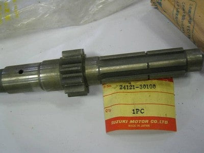 NOS Suzuki 1973-1974 TM250 Counter Shaft 24121-30100