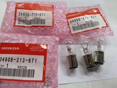 OEM HONDA GL1500 GOLDWING CB CL SL STOP BRAKE TAILLIGHT BULB 34906-313-671