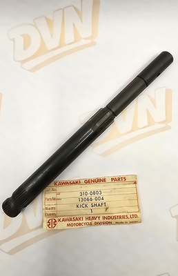 New OEM Kawasaki 13066-004 Kickstarter Shaft Qty 1 NOS