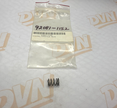 NOS NEW OEM ORIGINAL KAWASAKI KE175 KX80 THROTTLE ADJUSTING SPRING 92081-1152