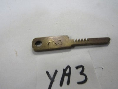 Vintage Yamaha OEM Factory   Motorcycle Key blank  ya3