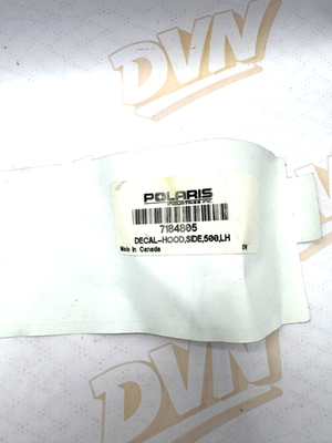 Polaris Left Hand Side 500 Hood Decal (7184805)