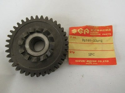 NOS Suzuki 1972-1977 GT380 Kick Starter Drive Gear 26240-33002