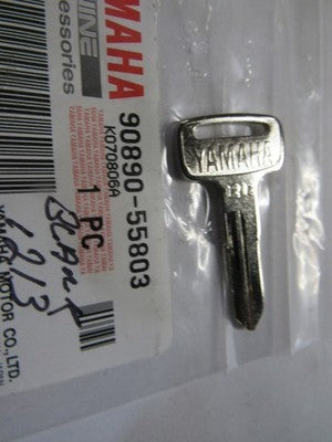 NOS Yamaha Motorcycle Blank Key #1213 90890-55803