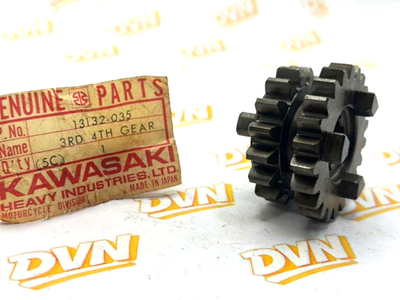New OEM Kawasaki 13132-035 Drive Shaft 3rd & 4th Gear Qty 1 NOS