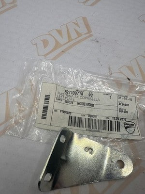 DUCATI NOS OEM LEFT HAND SEAT PLATE 82710971A