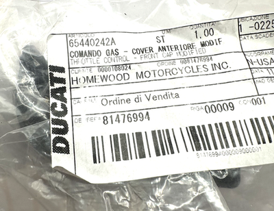 2010-2014 Ducati Multistrada 65440242A 1200 1200S Front Throttle Housing Case