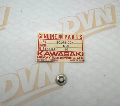 New OEM Kawasaki 92018-004 Lock Nut NOS