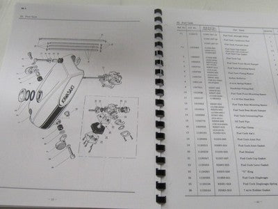 1969 H1 Kawasaki 500 Mach III parts catalogue  H1500