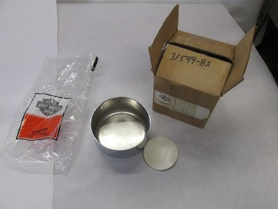 31599-82 HARLEY-DAVIDSON CHROME GENERATOR END COVER 1982- E 84 XL SPORTSTER NOS