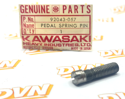 NOS Kawasaki SHIFTER LEVER Spring PIN H1 Z1 KZ1000 KZ900 G31m F81M OEM 92043-057