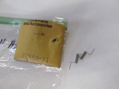 2 Harley Davidson float pin spring OEM 27659-71 Shovelhead  HD AMF