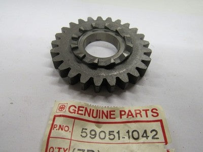 Kawasaki NOS 59051-1042 GEAR-SPUR,KICKSTARTER KX500 1983-85