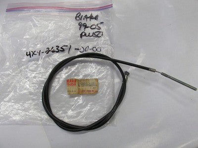 NOS NEW OEM YAMAHA 1999-2005 PW50 BRAKE CABLE 4X4-26351