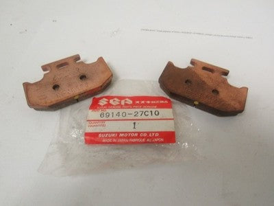 SUZUKI NOS REAR BRAKE PAD SET 90 91 DR250 DR350 RMX250 RMX 89 90 RM125 90 RM250