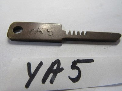 Vintage Yamaha OEM Factory   Motorcycle Key blank  ya5
