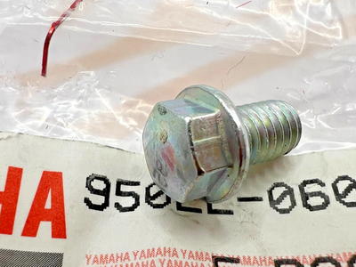 05-15 TTR250 New Genuine Yamaha Exhaust Baffle Flange Bolt P No. 9502L-06010
