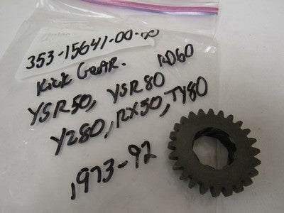 NOS OEM Yamaha Kick Start Gear (26T) 1970-1976 AT1 DT100 HT1 RD200 251-15651-01
