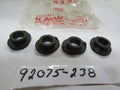 NOS OEM KAWASAKI KZ400 KZ400S KZ400D RUBBER SIGNAL DAMPER QTY 4      92075-238