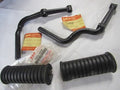 NOS NEW OEM ORIGINAL SUZUKI T250 T350 GT250 DRIVER PEG AND BRACKET SET 1968-77