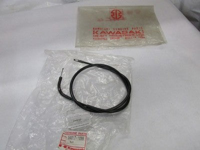 NOS Kawasaki OEM Starter Choke Cable, 1987-1988 KLF300 Bayou 300     54017-1086