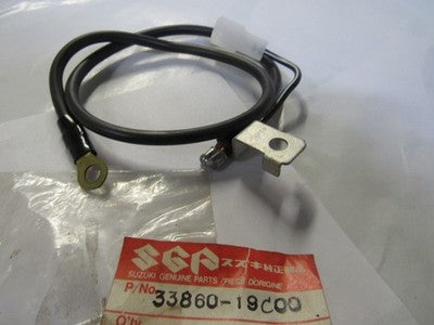 Suzuki 88-96 katana 600 89-96 750 NEGATIVE BATTERY CABLE GROUND WIRE 33860-19C00
