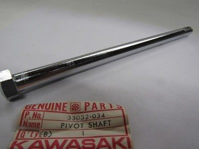 NOS KE100 Kawasaki 33032-034 Swing Arm Pivot Shaft NOS Vintage New 33032-034