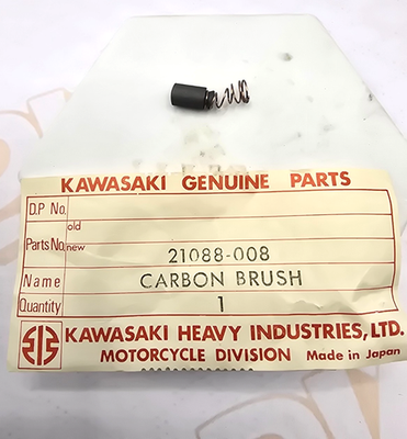 Kawasaki NOS NEW 21088-008 Carbon Brush H1 KH Mach III KH500