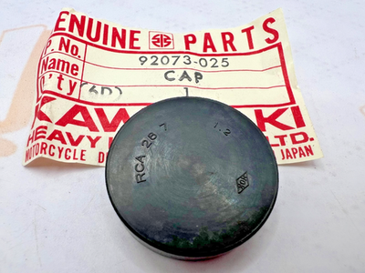 Kawasaki NOS 92073-025 Crankcase Hole Cap KT KX KT250 KX250