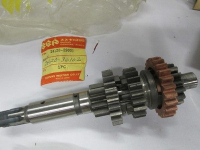NOS Suzuki GT185 TS185 nos countershaft 1971-1974