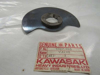 NOS GENUINE Kawasaki 12001-025 Rotary Valve Disc KD KE KS KD125 KE125 KS125 OEM