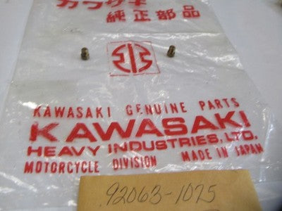 Kawasaki NOS  92063-1075 2nd Main Jet #130 EN EX KL KLF KLX KSF KVF   SOLD AS 2