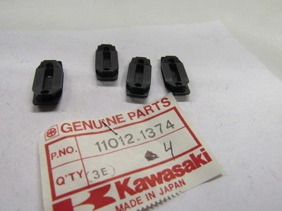 NOS FACTORY OEM KAWASAKI 1984-86 KLT110 RECOIL GRIP CAP 11012-1374  SOLD AS 4