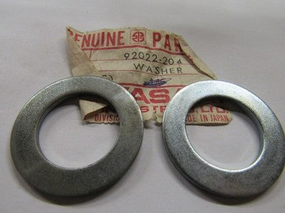 NOS OEM Kawasaki KZ900 H1 KH400 KH500 S2 PLAIN WASHER QTY2 92022-204