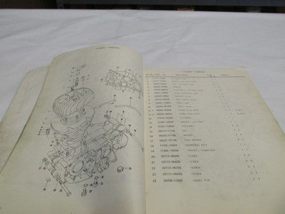 Suzuki TM400 Parts Manual Catalogue 1971-1972