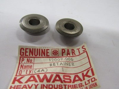 1974-2000 KAWASAKI KZ KL KLR KLX KLF KLT VALVE SPRING RETAINER NOS OEM 12009-006