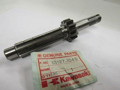 NOS KAWASAKI 1982-83 KX125 TRANSMISSION SHAFT PART# 13127-1045