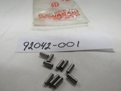 NOS OEM FACTORY KAWASAKI A7 A1 F3 F4 MT1 F7 DOWEL PIN    sold as 6    92042-001