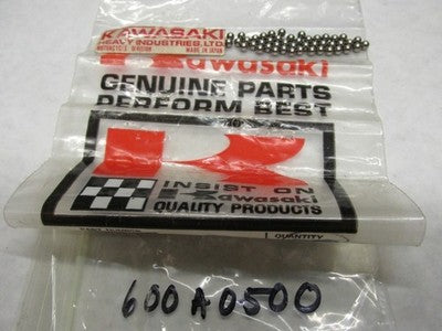 Kawasaki NOS 600A0500 Steel Ball 5 32 S1 S2 S3 F6 F7 EJ EL EN ER EX  SOLD AS 44